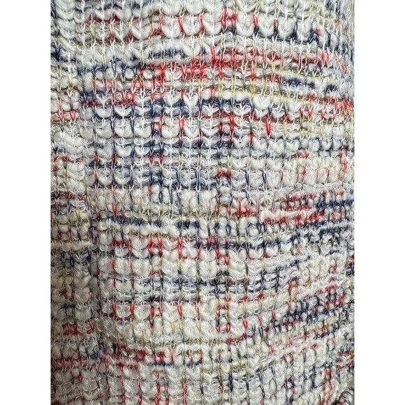 Skies Are Blue Minyonette Knit Jacquard Blazer Off-White Multicolor Small NWT - Picture 5 of 7